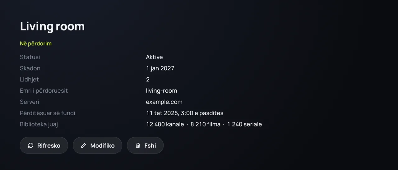 Detajet e burimit në Zapvo: gjendja, data e skadimit, lidhjet dhe madhësia e bibliotekës
